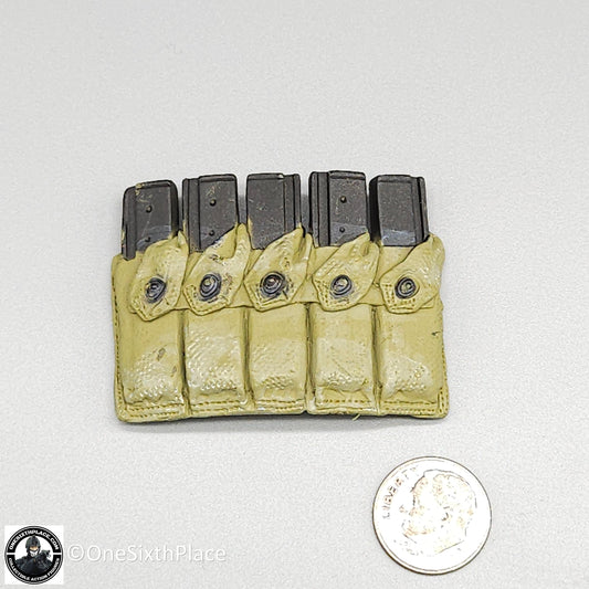 1:6 Ultimate Soldier WWII US Thompson Ammo Mag Pouch for 12" Figures USMC