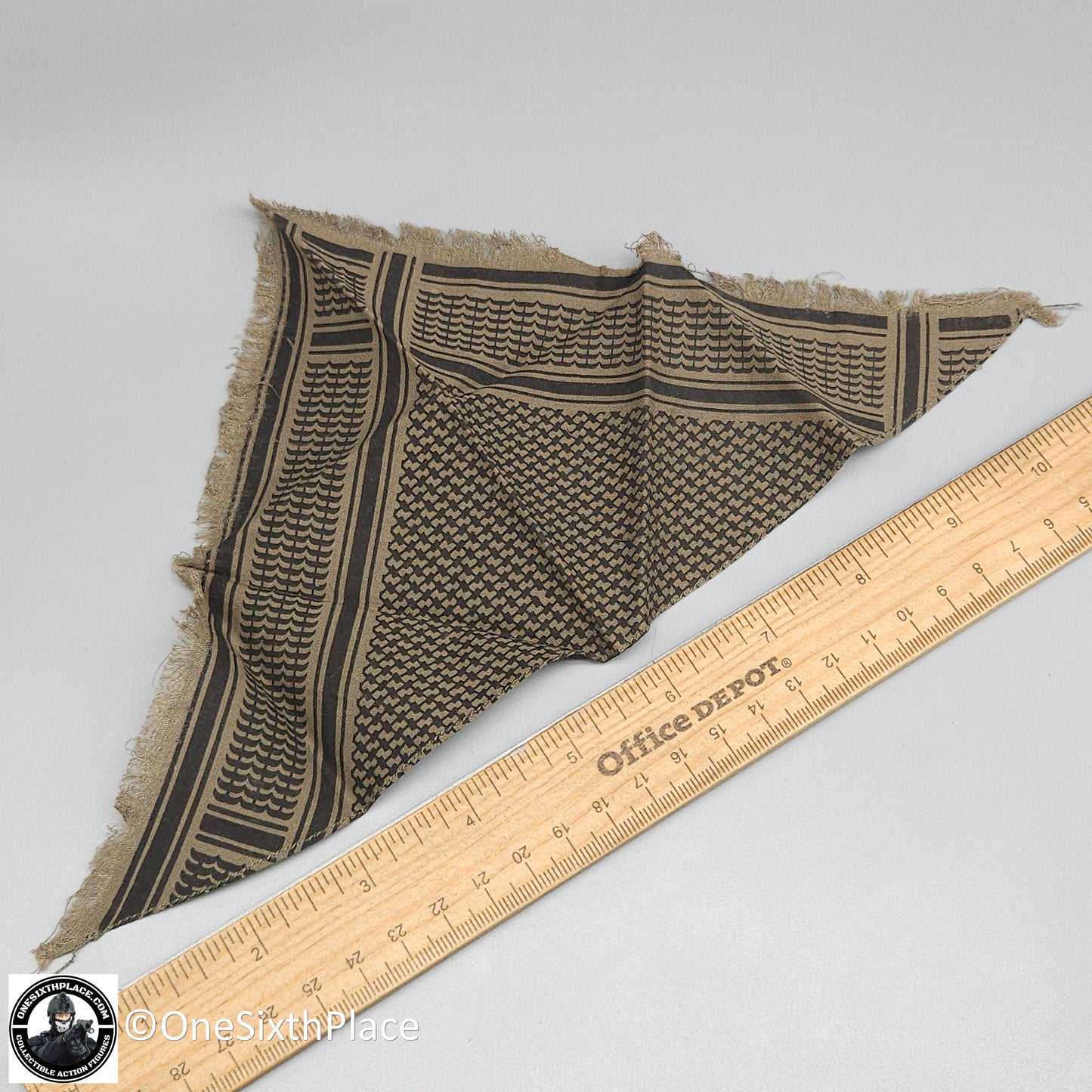1:6 scale Very Hot Toys PMC Green Shemagh Scarf for 12" Figures