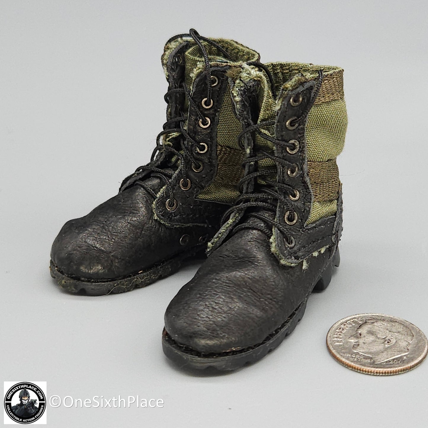 1:6 scale Toy Soldier Vietnam USMC Force Recon Jungle Boots  for 12" Figures