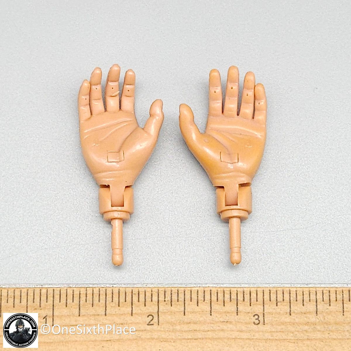 1:6 scale Dragon Nude Bendable Finger Hands for 12" Figures