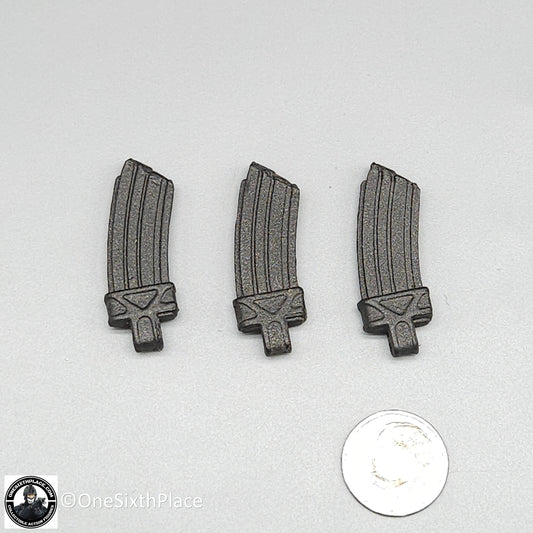 1:6 Ultimate Soldier 30rd 5.56 Mags w/ Mag Assists (x3) for 12" Figure