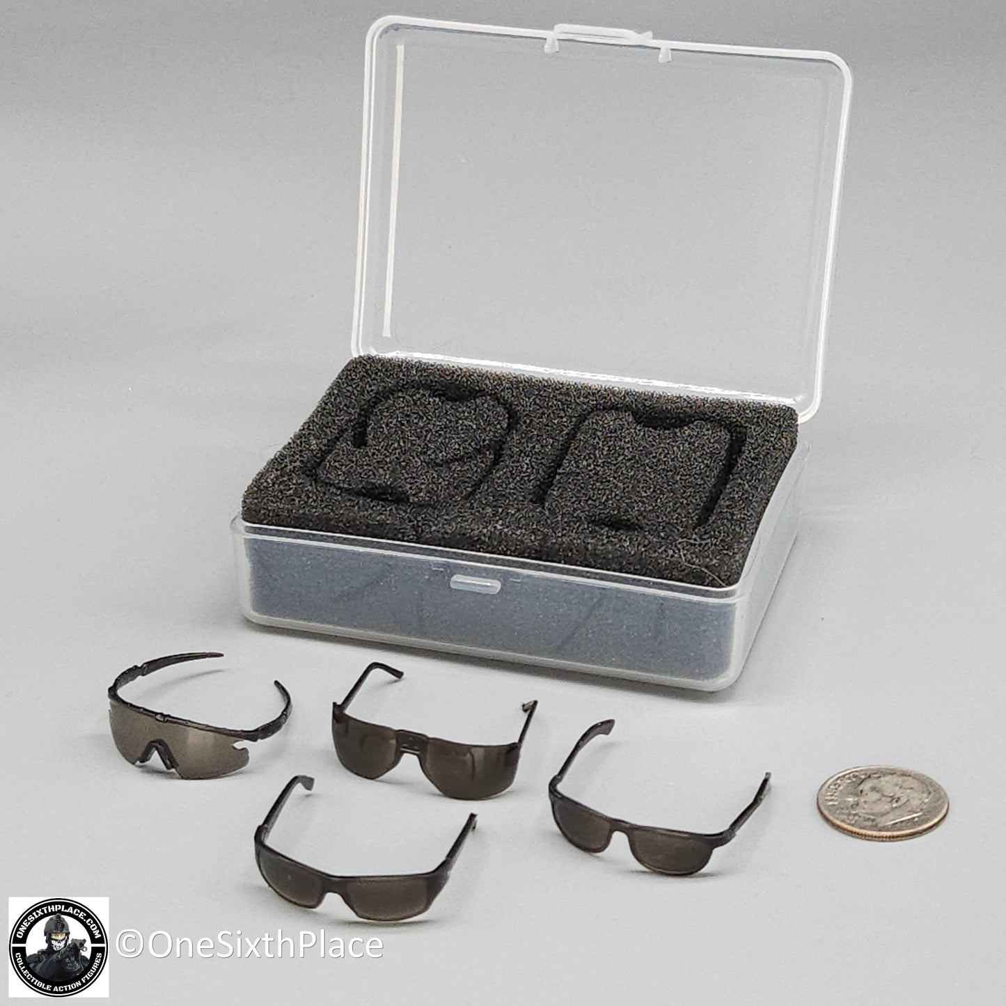 1:6 scale ZY Toys Sunglasses Set (x4 Pairs) for 12" Figures
