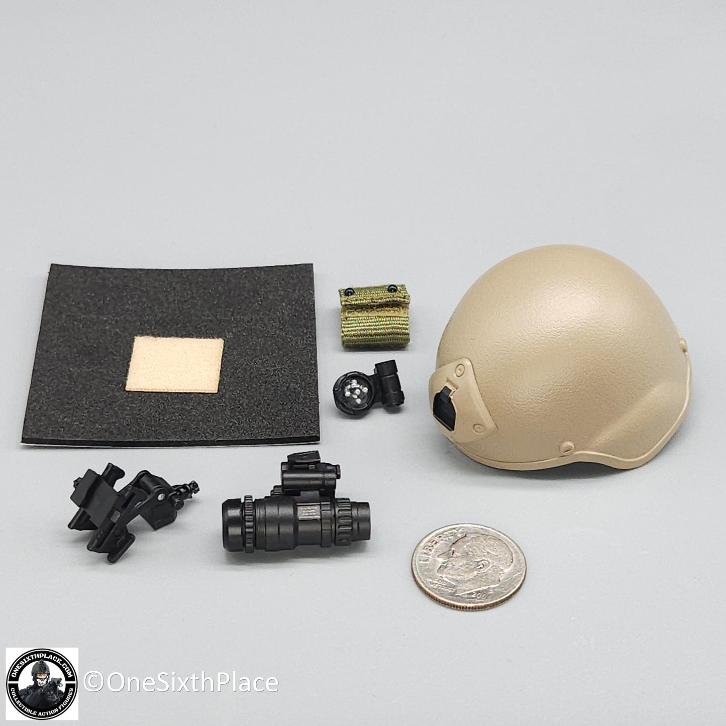 1:6 scale Easy & Simple NAVY Special Warfare Operator MICH Helmet w/ NVG Set for 12" Figures