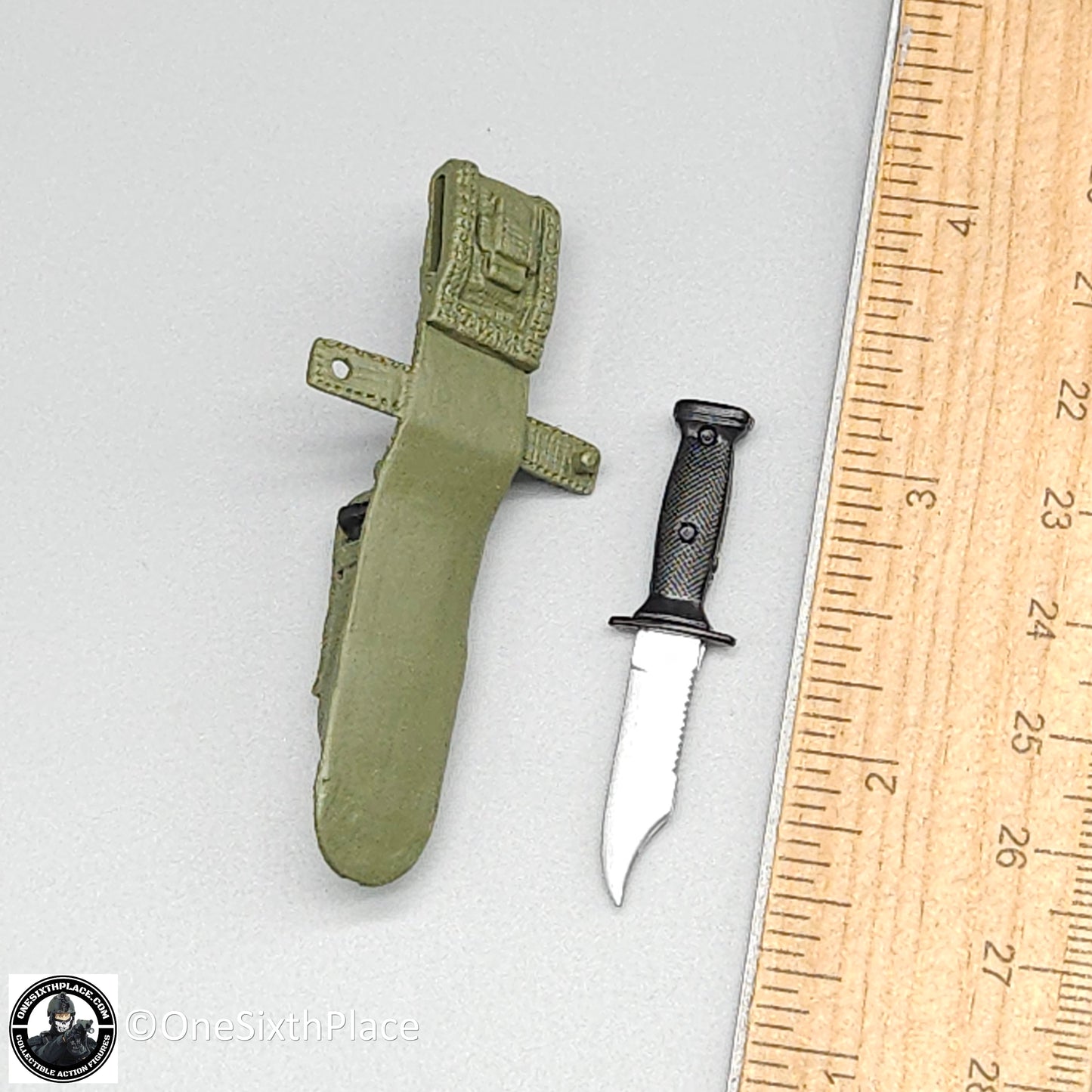 1:6 scale BBI USMC Sniper Snake Combat Knife for 12" Figures