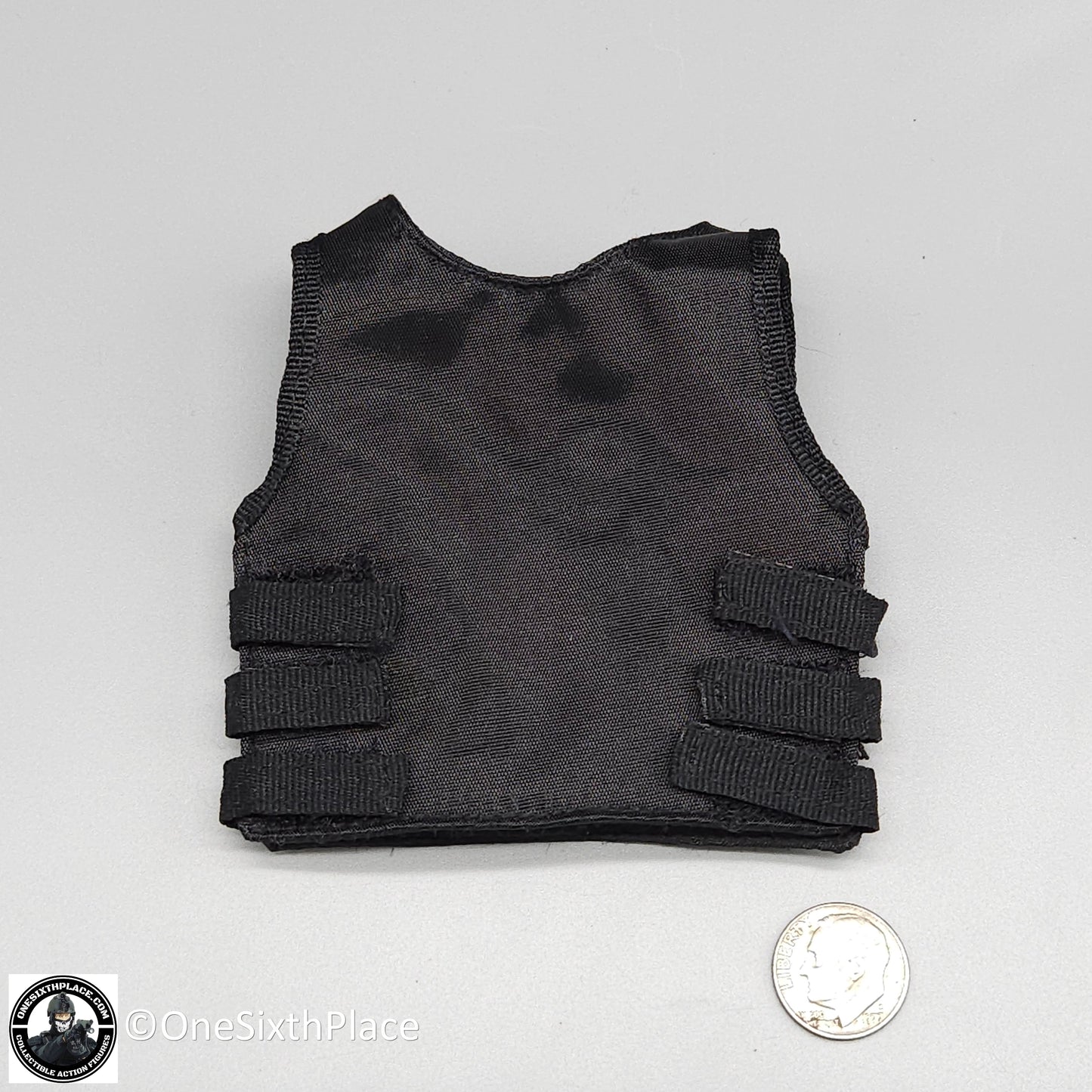 1:6 Dragon Modern British SAS Nigel Black Body Armor Vest for 12" Figures