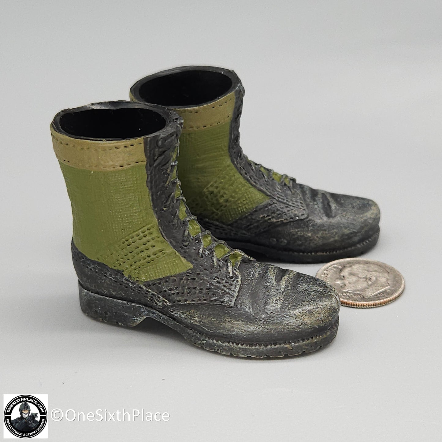 1:6 scale Dragon Kenneth Bowra Vietnam Jungle Boots for 12" Figures