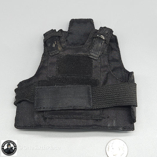 1:6 scale Toy Soldier Delta Force Black PT Body Armor USED READ for 12" Figures