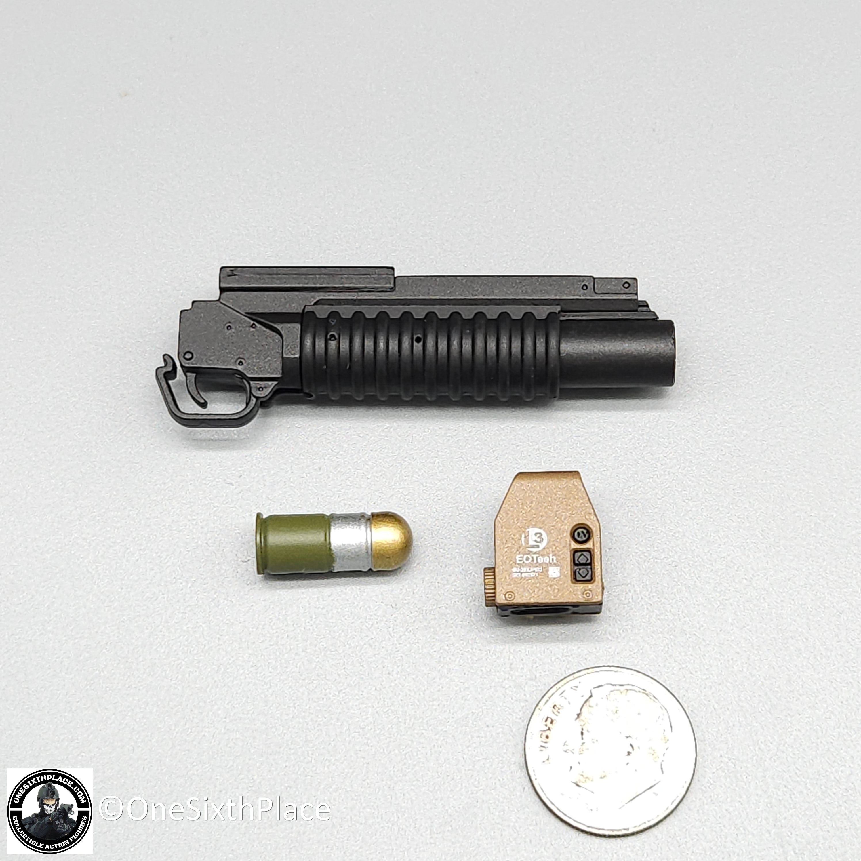 1:6 Easy & Simple PMC Weapon Set C 40mm Undermount Grenade Launcher Se ...