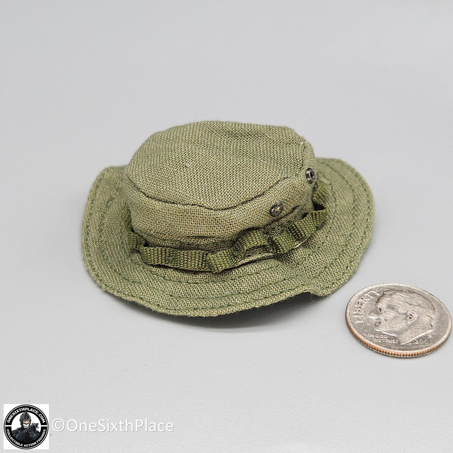 1:6 scale Dragon Vietnam USMC Nate OD Green Boonie Hat for 12" Figures