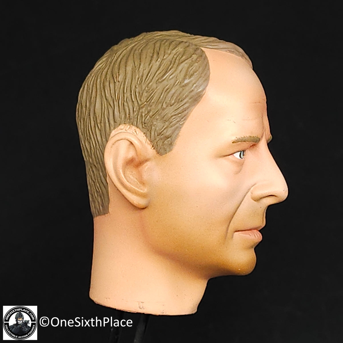 1:6 scale Dragon WWII William Bruce Willis Male Head Sculpt for 12" Figures