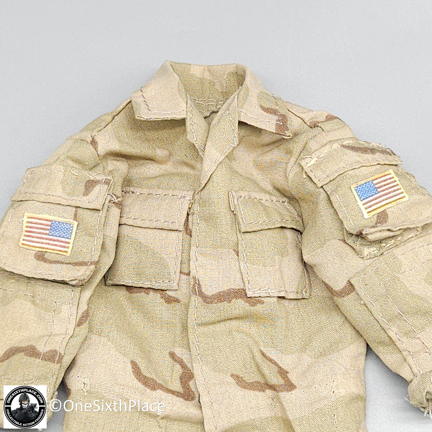 1:6 scale Custom Dragon Delta Force Desert Camo Uniform for 12" Figures