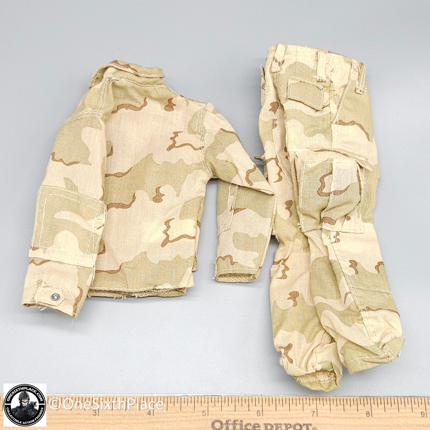 1:6 Dragon Modern Delta Force Jeff Desert Camo Uniform for 12" Figures