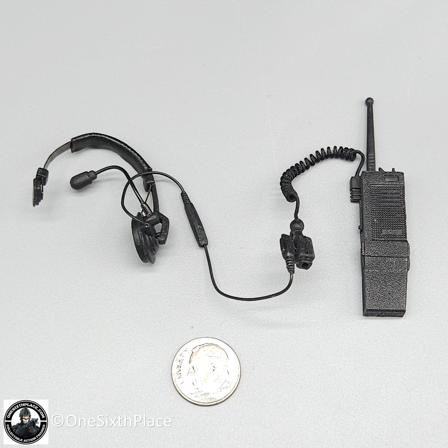 1:6 scale Toy Soldier Delta Force Radio w/ Headset for 12" Figures