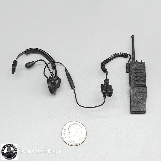 1:6 scale Toy Soldier Delta Force Radio w/ Headset for 12" Figures