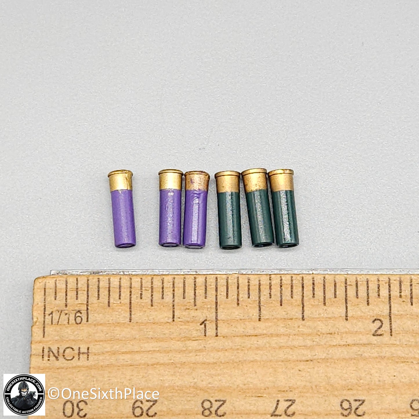 1:6 Dragon Shotgun Ammo Shells (x6) for 12" Figures