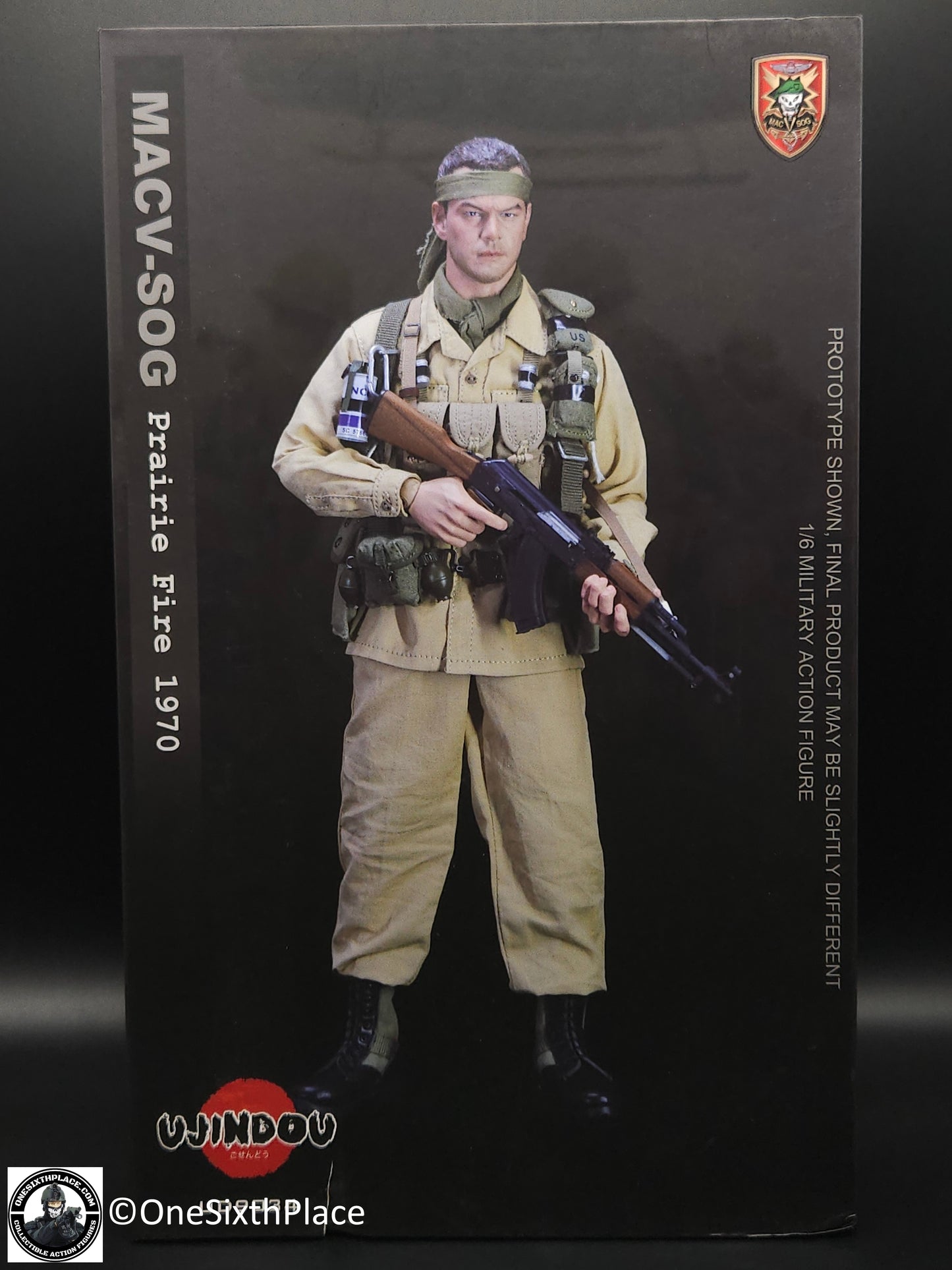 1:6 Ujindou Vietnam MACV-SOG Prairie Fire 1970 12" Action Figure UD9034