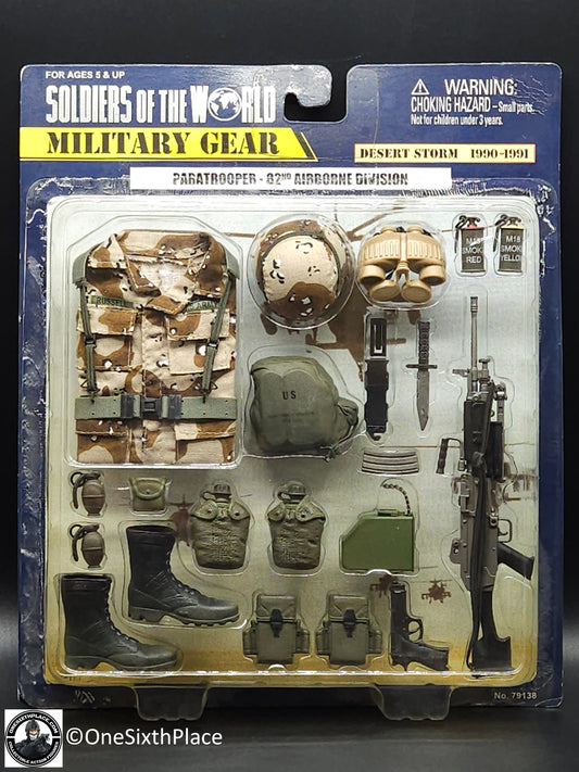 1:6 Soldiers of the World Desert Storm US Army 82nd Airborne Paratrooper Uniform for 12" Figures