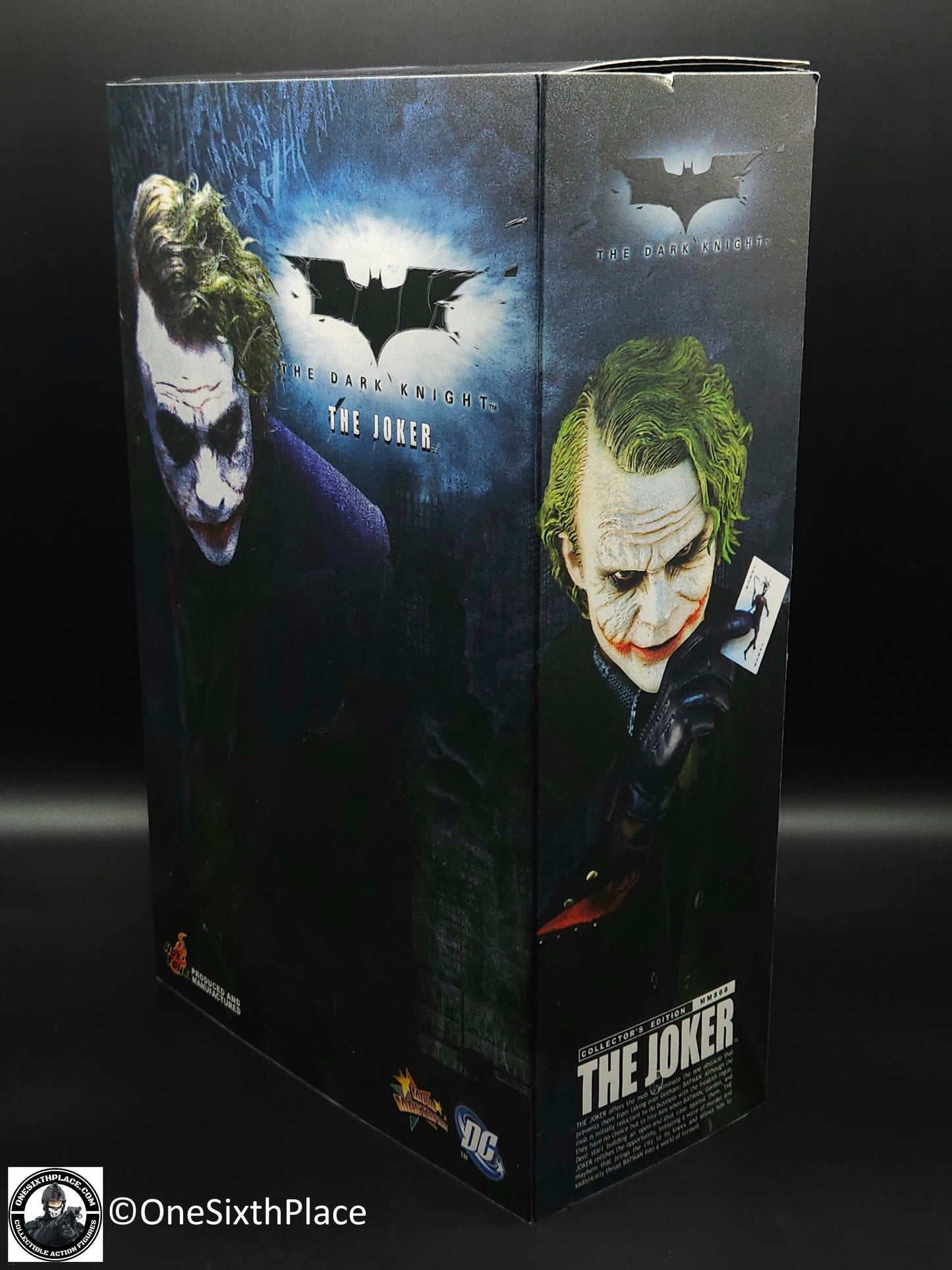 1:6 scale Hot Toys The Dark Knight Joker 12" Action Figure MMS68