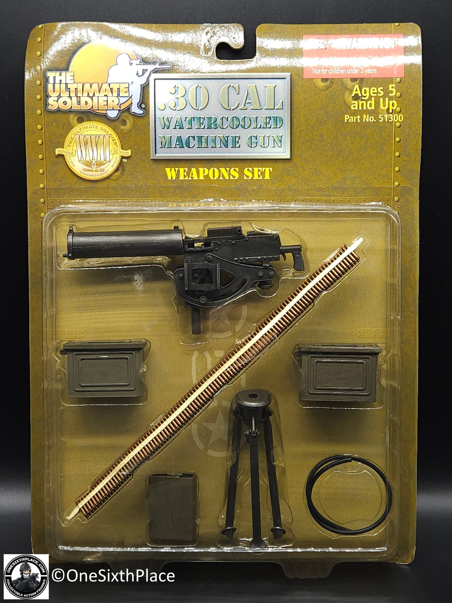 1:6 scale Ultimate Soldier WWII .30 Cal Watercooled Machine Gun Weapons Set for 12" Figures