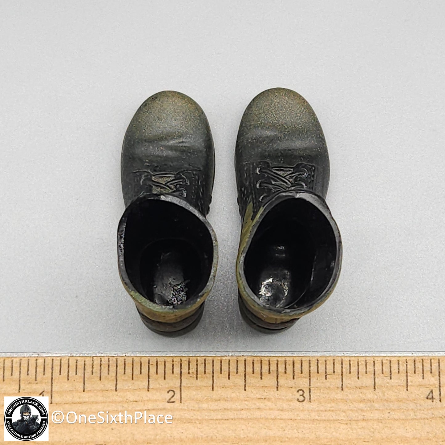 1:6 scale SOTW Vietnam US Jungle Boots (Foot Type) for 12" Figures