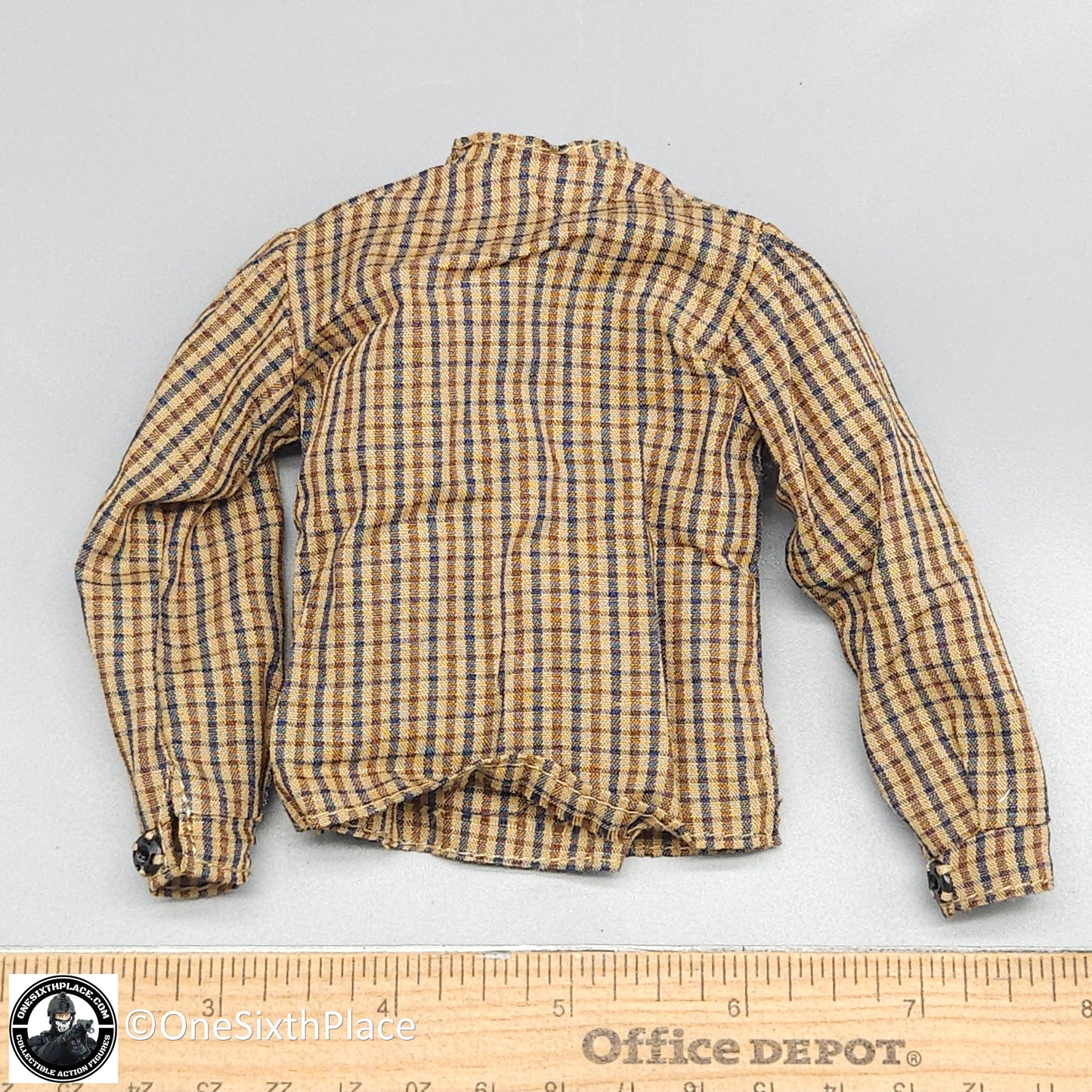 1:6 scale Sideshow Civil War Confederate Infantry Officer Shirt for 12" Figures