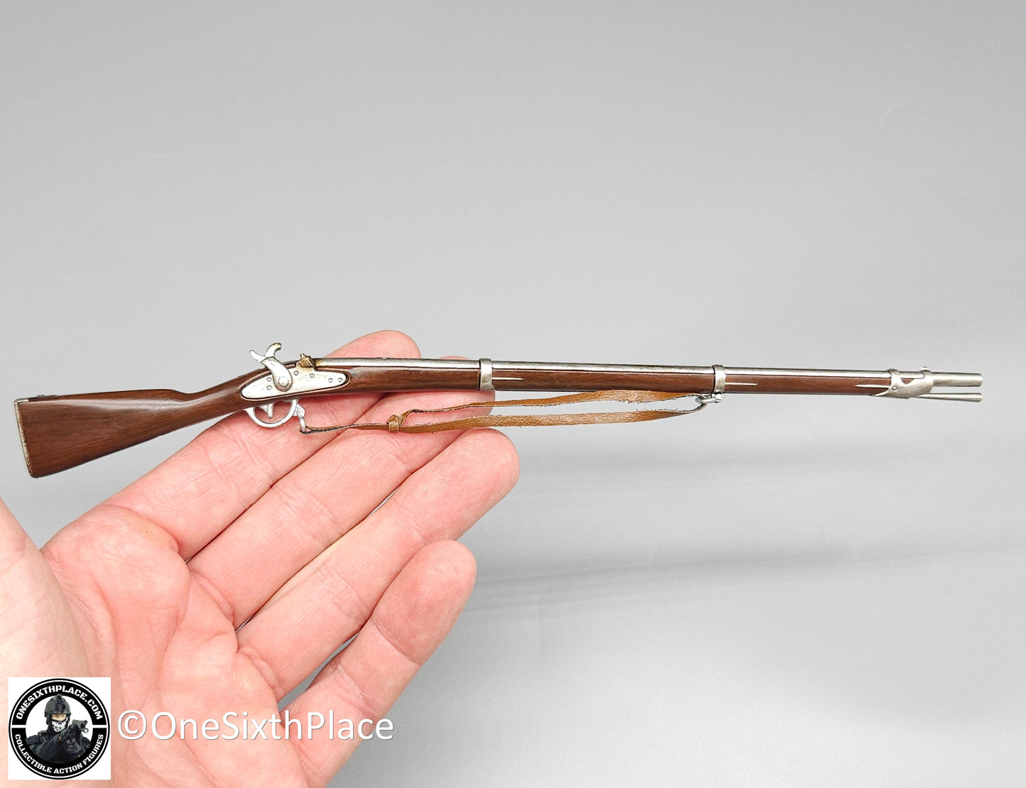 1:6 Sideshow Civil War Confederate 1st Texas M1842 Musket Rifle for 12" Figures