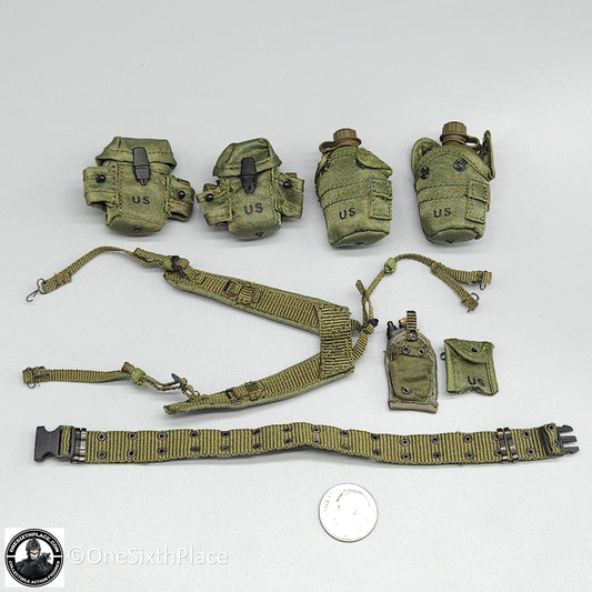 1:6 DamToys Ranger LC2 Belt Suspenders Pouches Set for 12" Figures