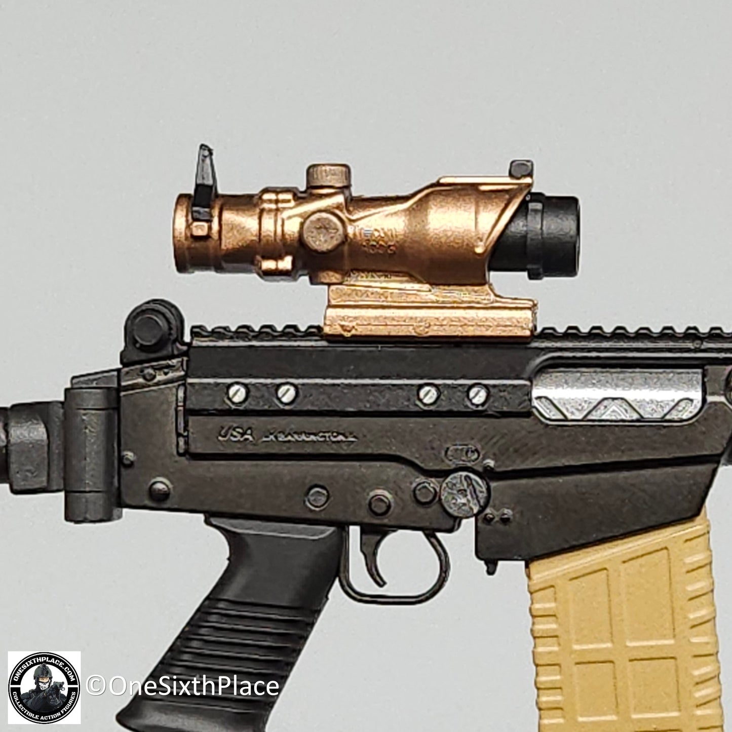 1:6 Easy & Simple PMC Weapon Set C ACOG Rifle Scope for 12" Figures