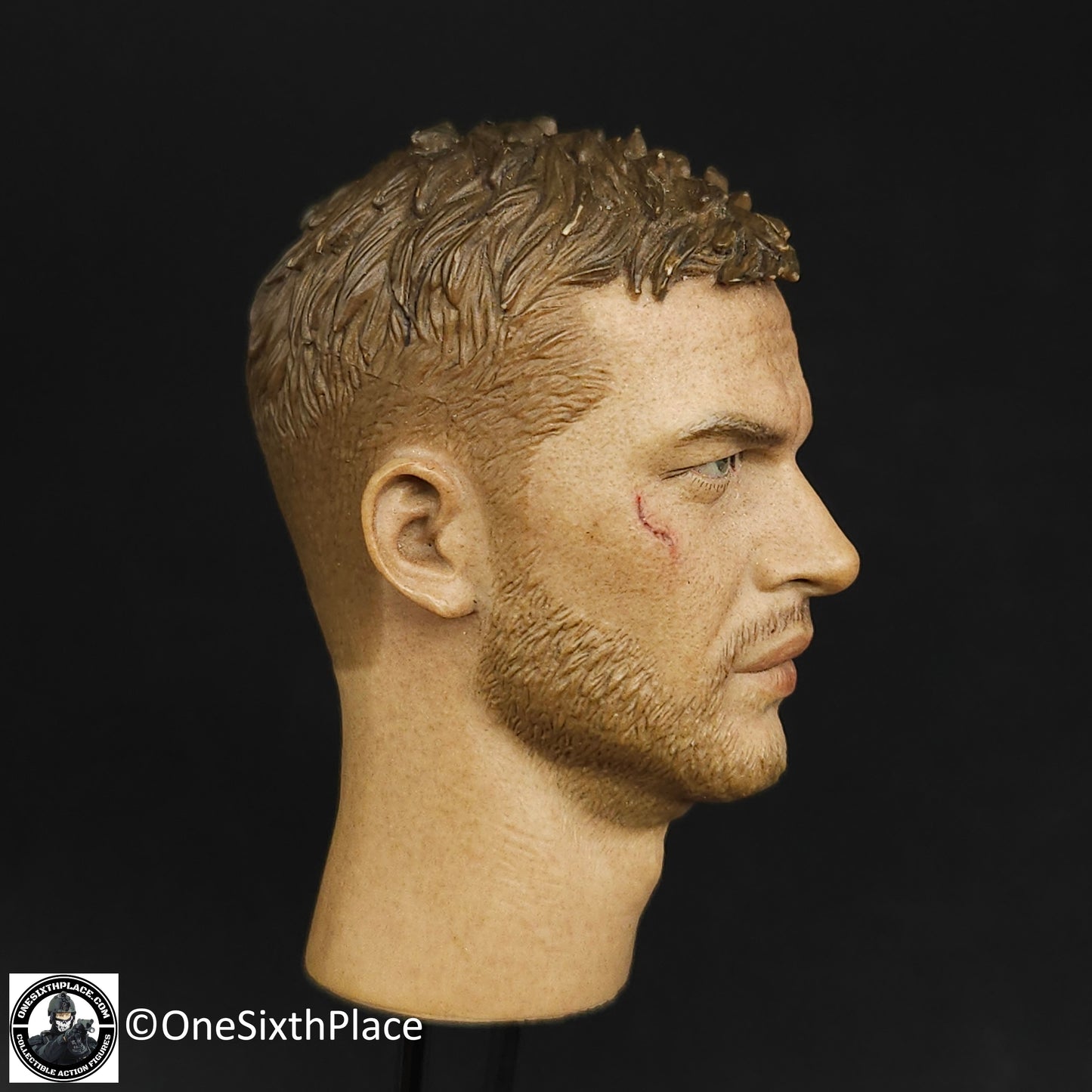 1:6 scale VTS Wasteland Ranger Mad Max Tom Hardy Male Head Sculpt for 12" Figures