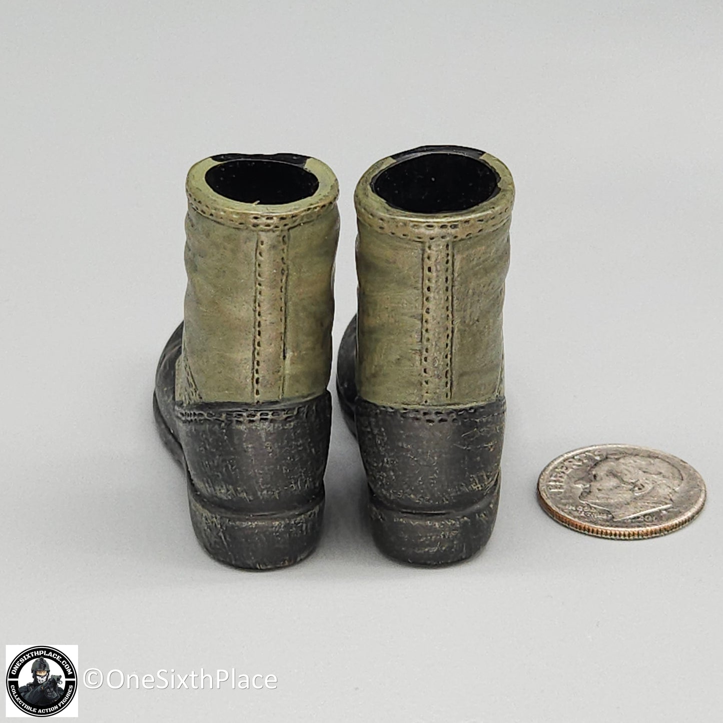 1:6 scale Sideshow Platoon Vietnam Jungle Boots for 12" Figures