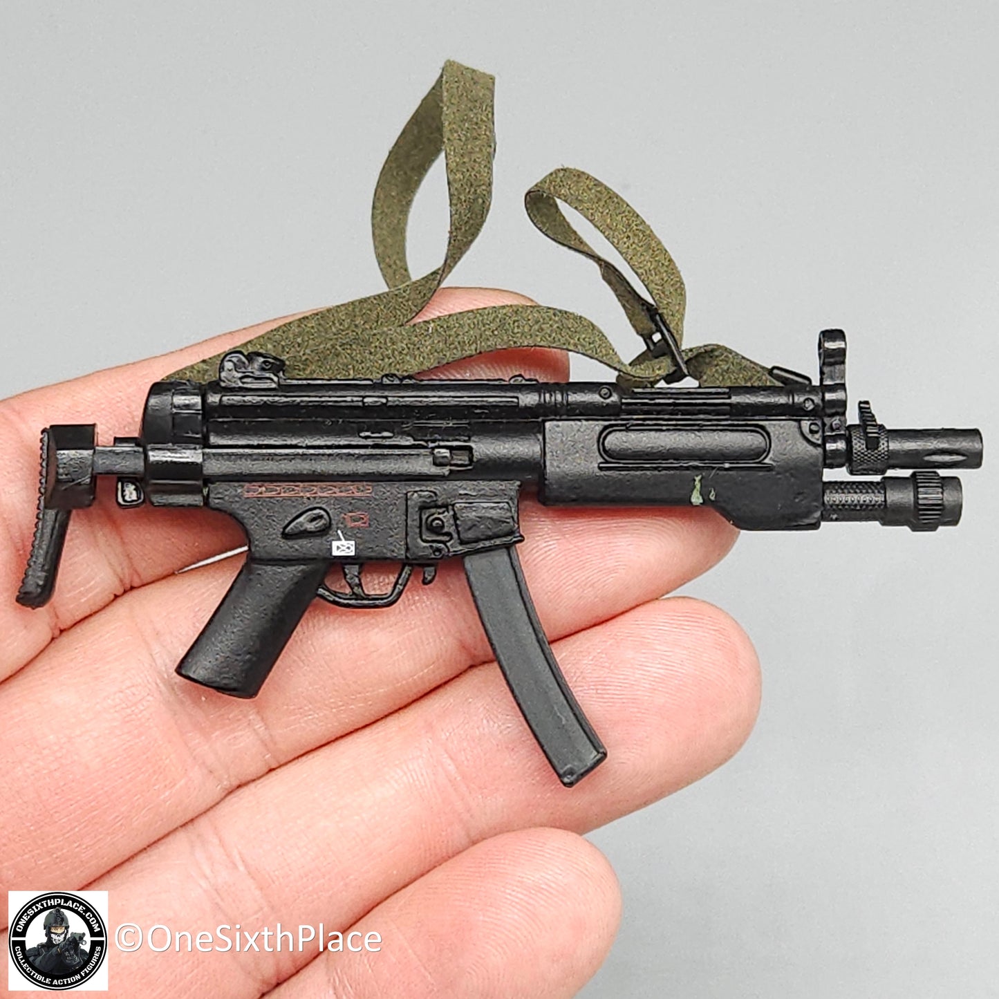 1:6 scale BBI USMC Force Recon Metal MP5 Submachine Gun for 12" Figures