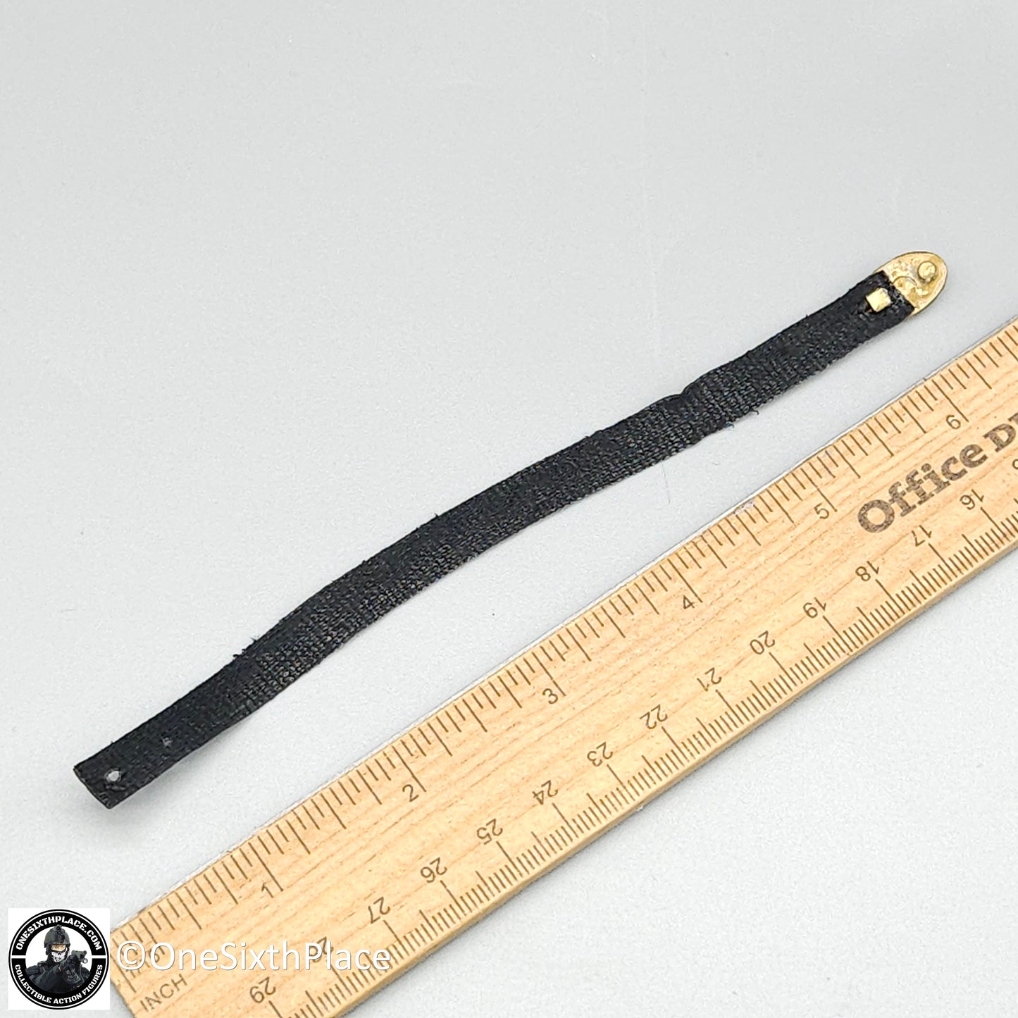1:6 Sideshow Civil War Confederate 1st Texas Leather Like Belt for 12" Figures