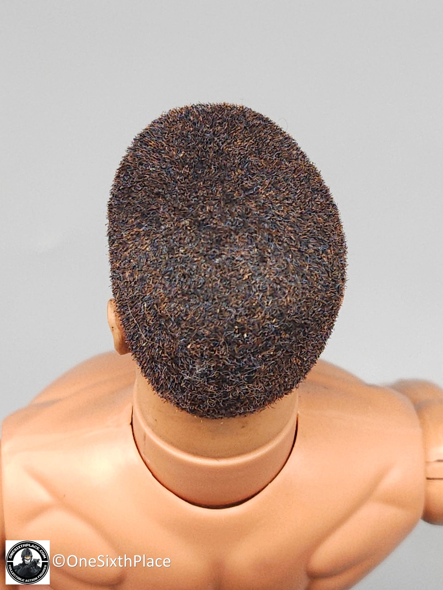 1:6 scale Hasbro GI Joe 1996 Male Body w/ Flocked Beard & Hair 12" Figure