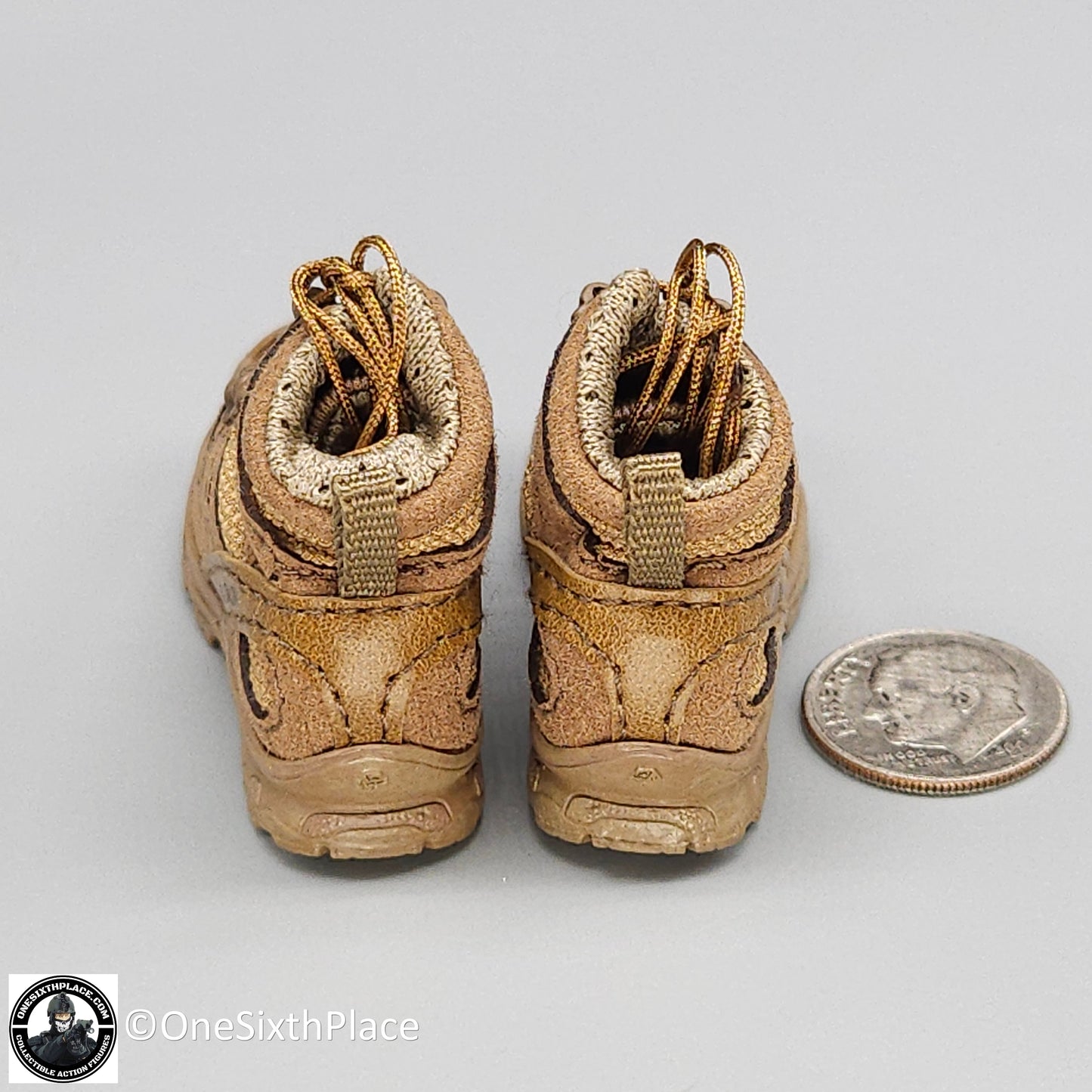 1:6 scale Easy & Simple Russian Special Operations Forces (SSO) Tan GTX Boots for 12" Figures