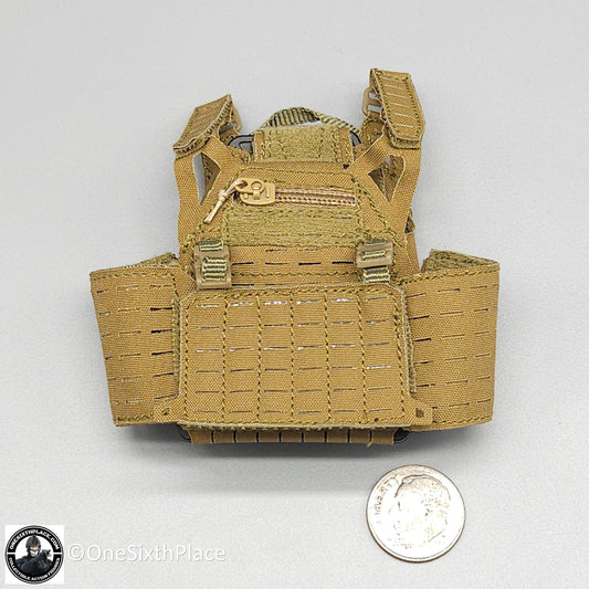 1:6 scale Easy & Simple Russian Special Operations Forces (SSO) Tan Plate Carrier for 12" Figures