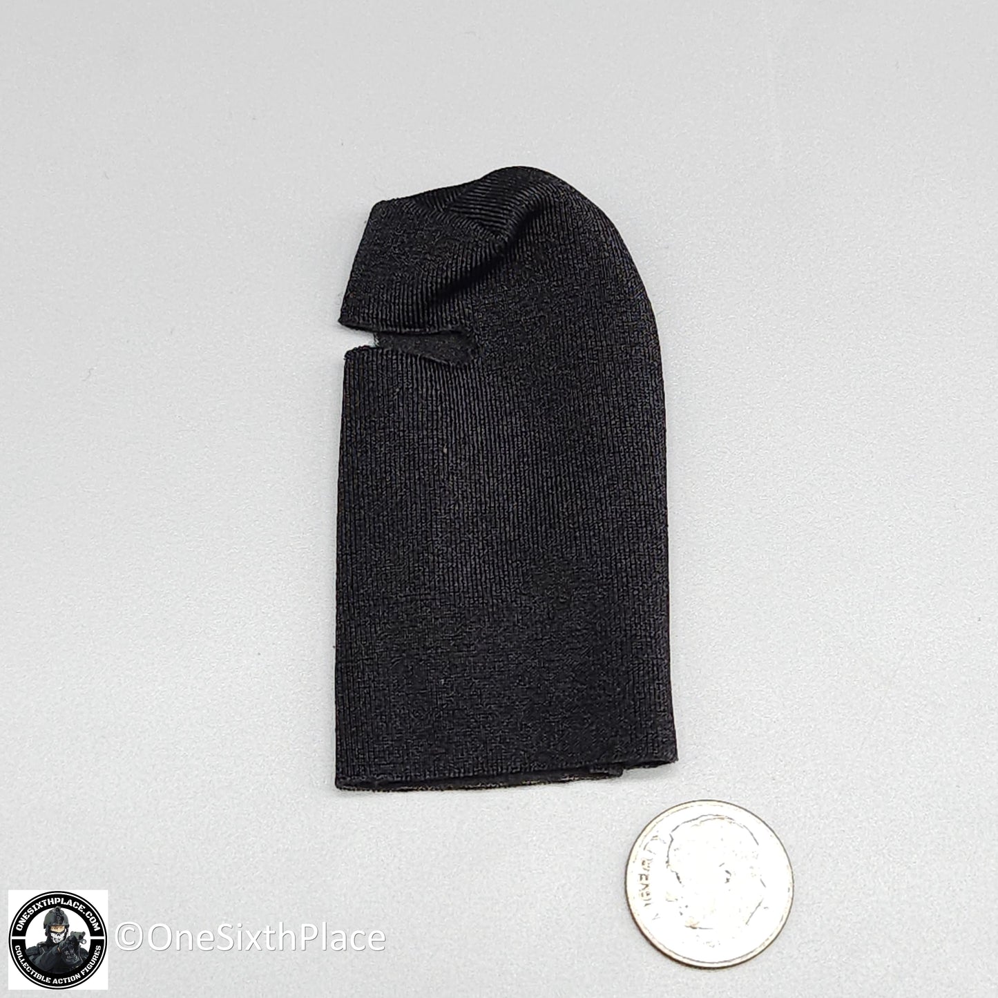 1:6 scale Dragon Black Balaclava Mask for 12" Figures