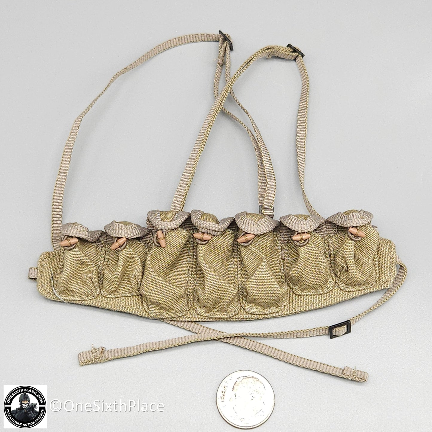 1:6 scale Dragon Kenneth Bowra Vietnam AK Chest Rig for 12" Figures