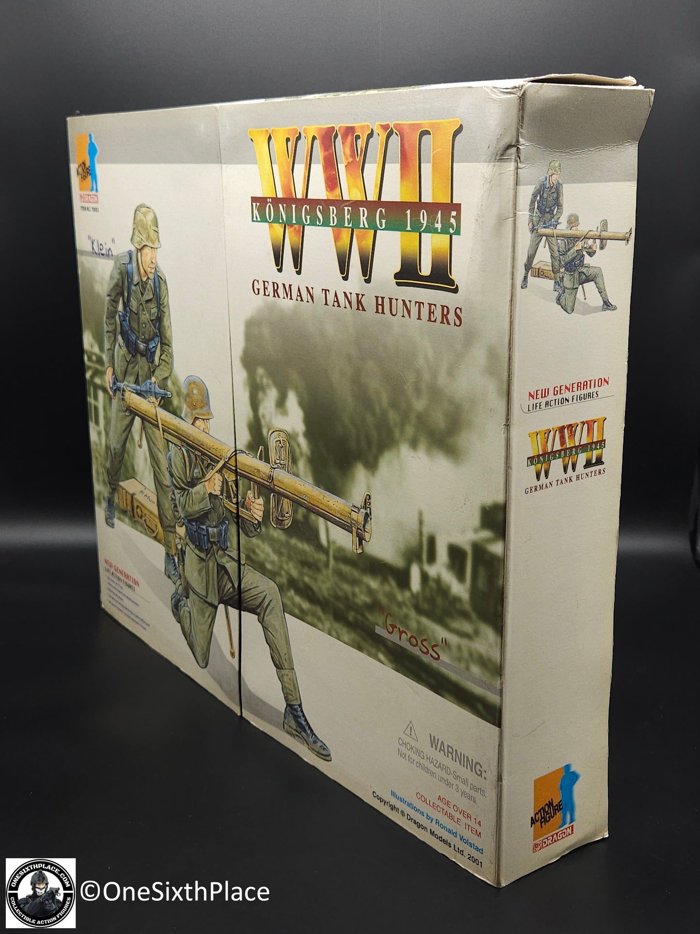 1:6 Dragon WWII German Tank Hunters Klein & Cross Konigsberg 1945 12" Figure Set