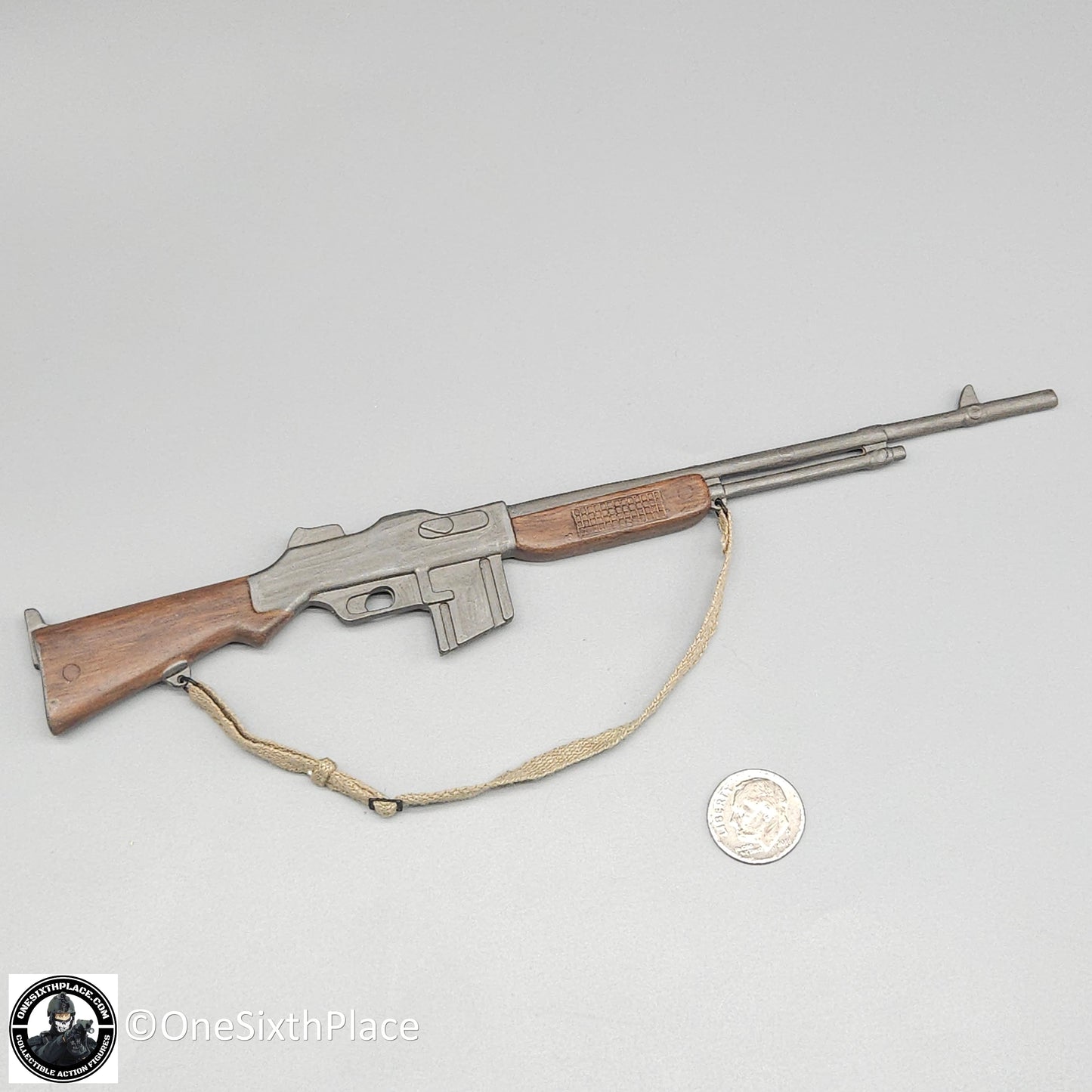 1:6 scale Cotswold WWII BAR Rifle w/ Sling #2 for 12" Figures