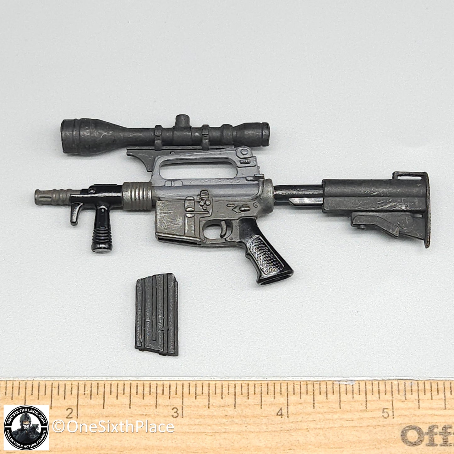 1:6 Ultimate Soldier Navy SEAL Colt M16 Pistol Rifle 12" GI Joe BBI Dragon