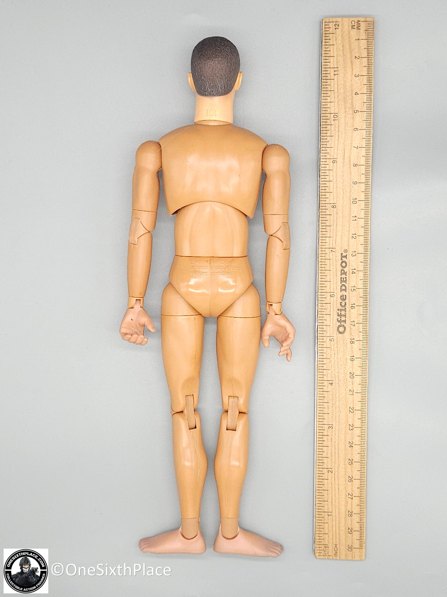 1:6 scale Dragon CIA Agent Jones Male Body w/ Head for 12" Figures
