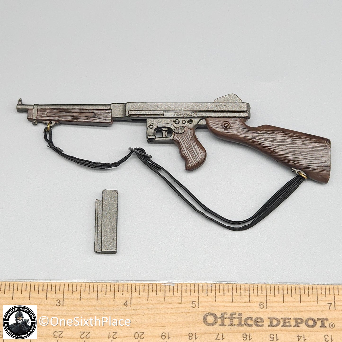 1:6 Ultimate Soldier WWII Thompson Submachine Gun w/ 20rd Mag for 12" Figures