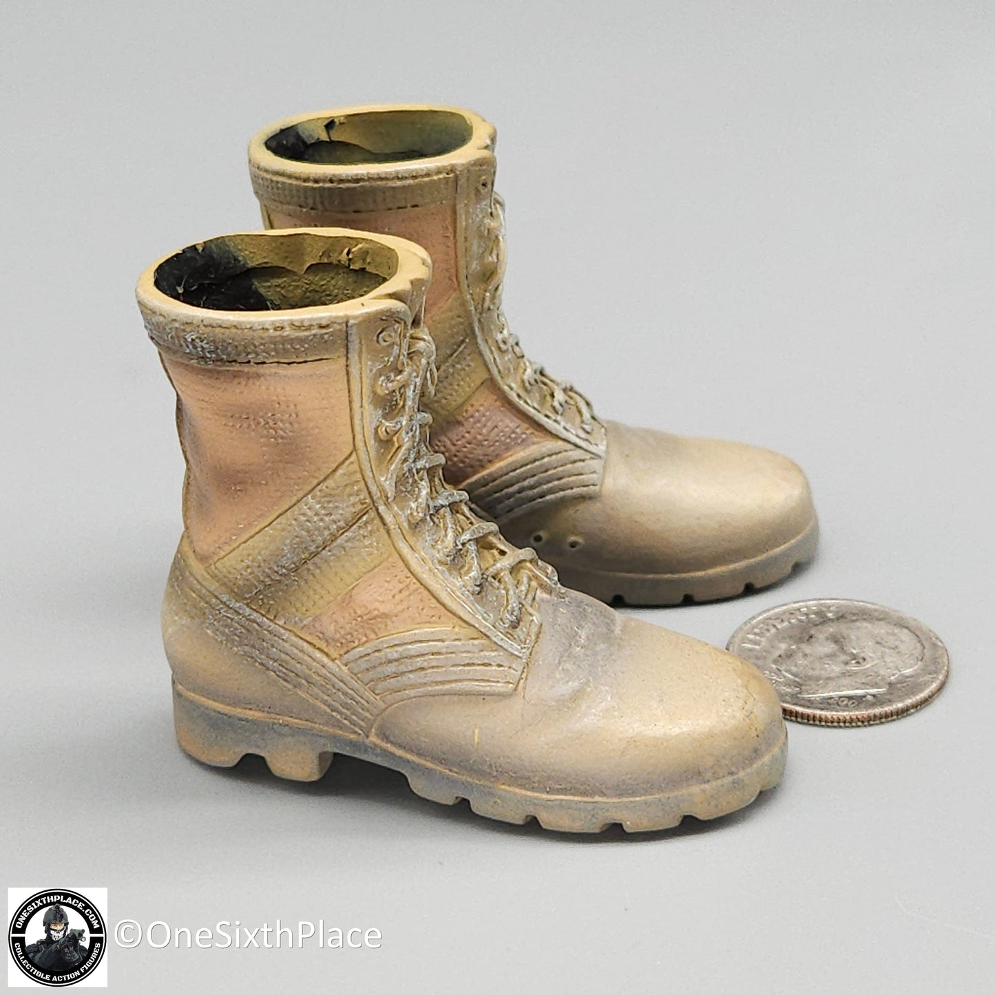1:6 scale Dragon Desert Danner Boots #2 for 12" Figures