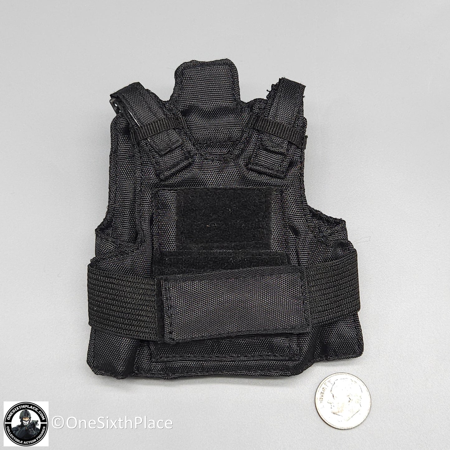 1:6 scale Toy Soldier Delta Force Black PT Body Armor for 12" Figures