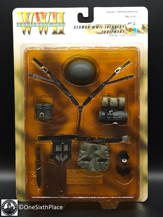 1:6 scale Dragon WWII German Infantry Equipment Set 71002 for 12" Figures