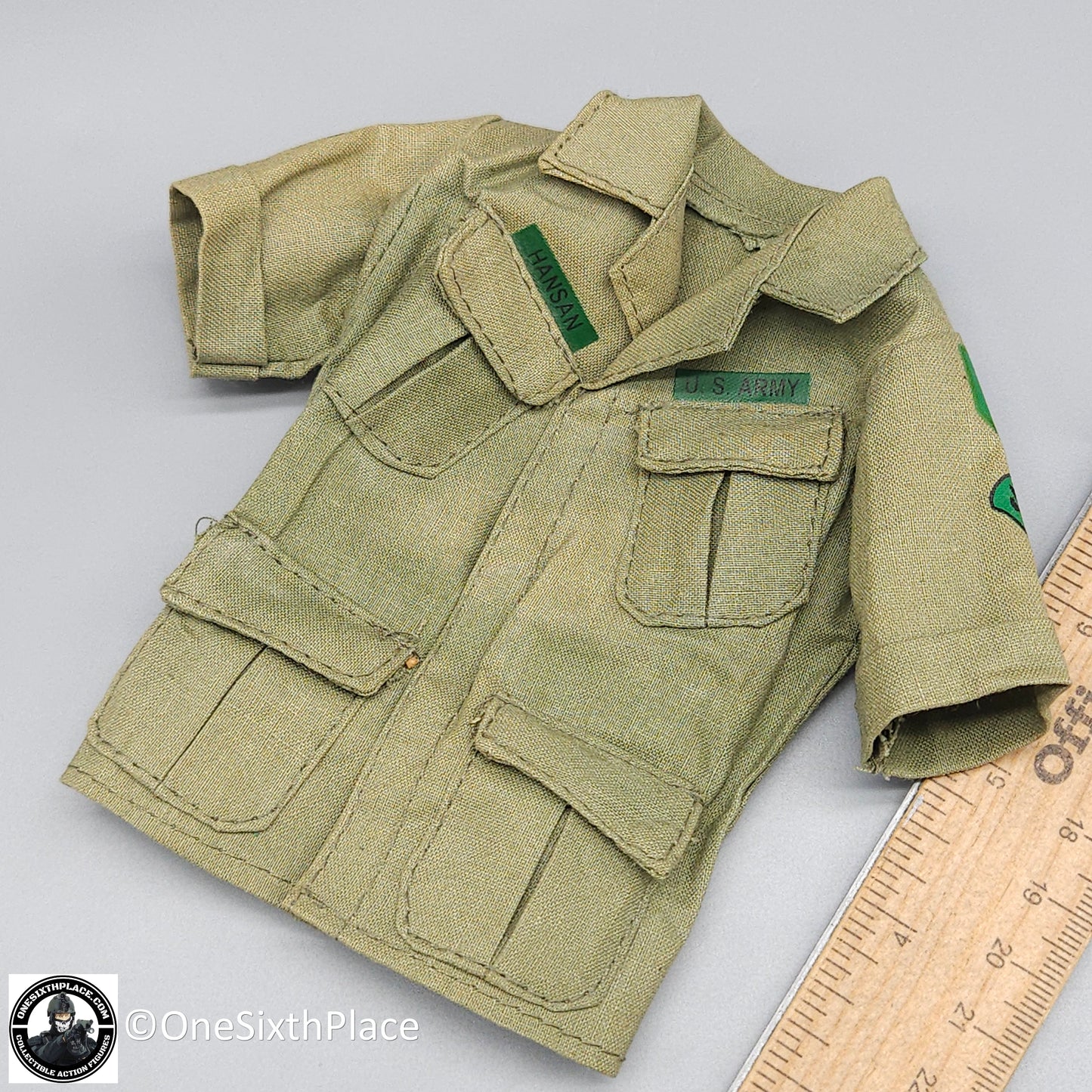 1:6 scale SOTW Vietnam US 1st Infantry Div Uniform READ NOTE for 12" Figures