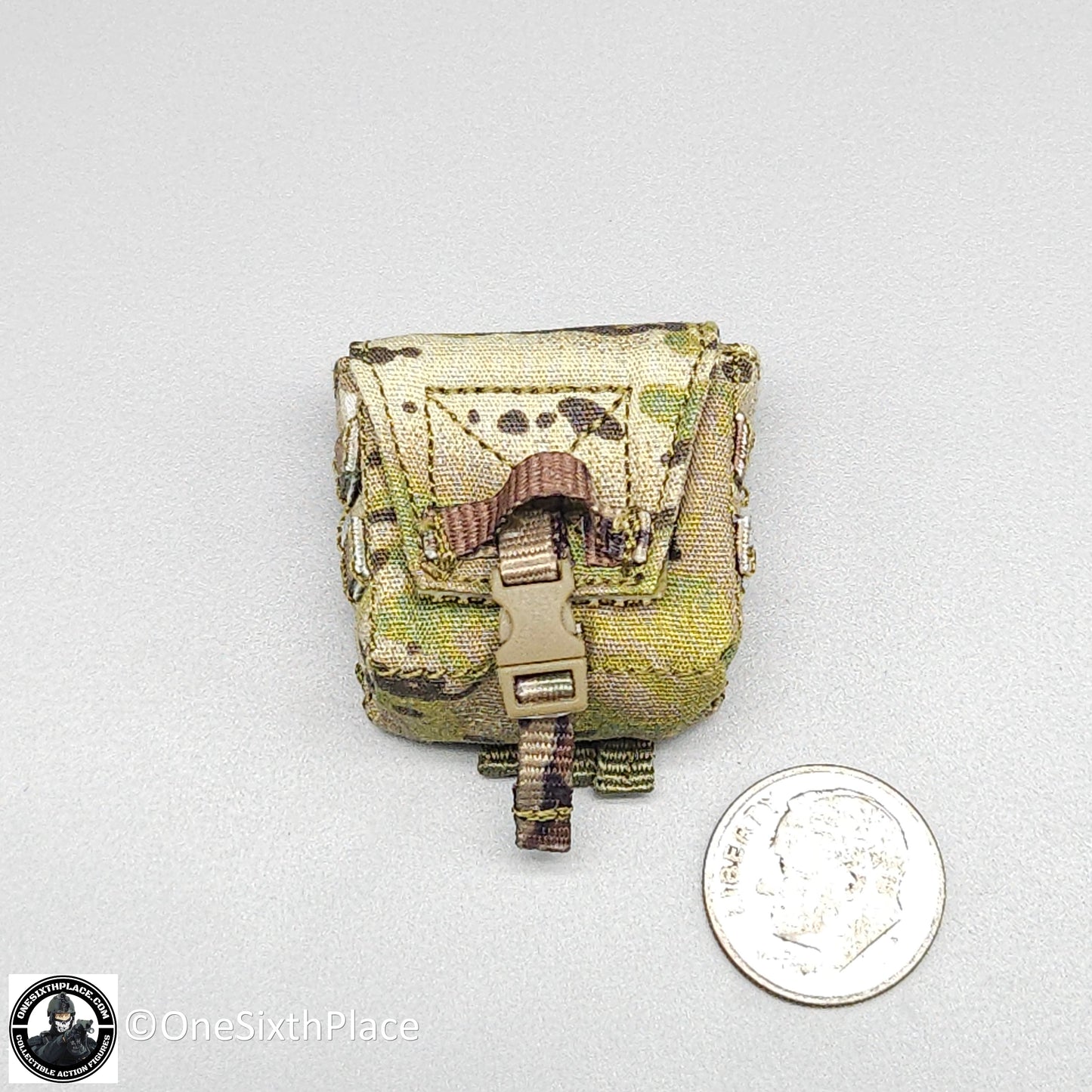1:6 scale Easy & Simple Russian Special Operations Forces (SSO) Multicam PKM Ammo Pouch for 12" Figures