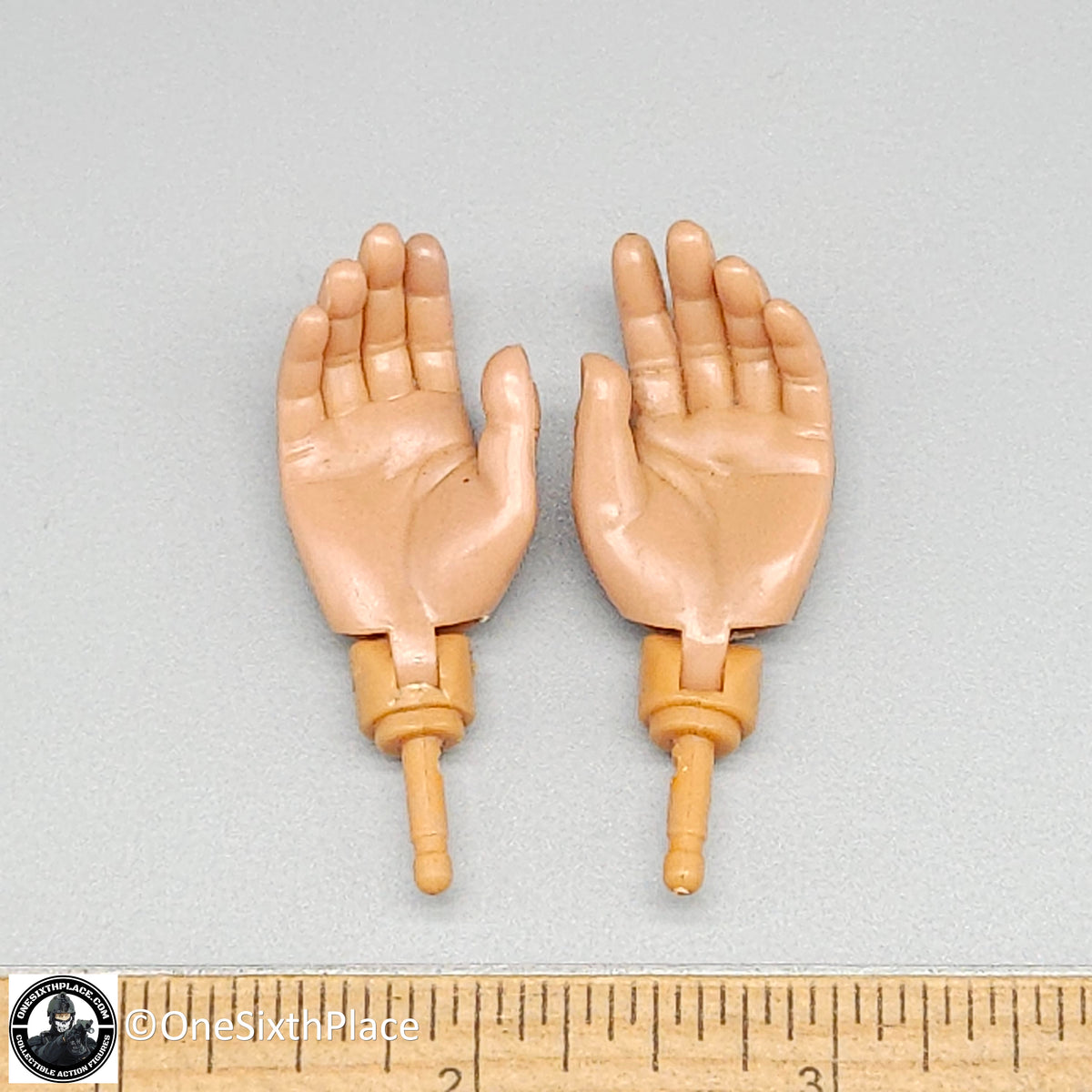1:6 scale Dragon Nude Relaxed Open Hands for 12" Figures