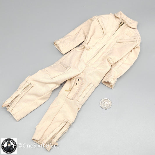1:6 scale Hot Toys USMC MEF Tan Nomex Flight Suit for 12" Figures