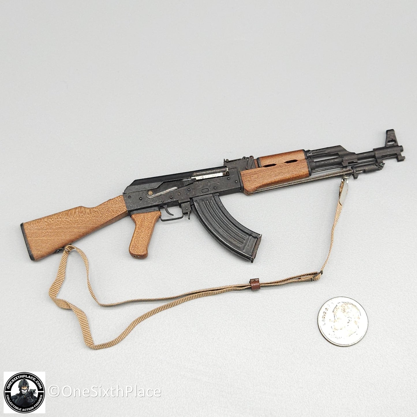 1:6 Ujindou Vietnam MACV-SOG Prairie Fire Type 56 AK 47 Wood & Metal Rifle for 12" Figures
